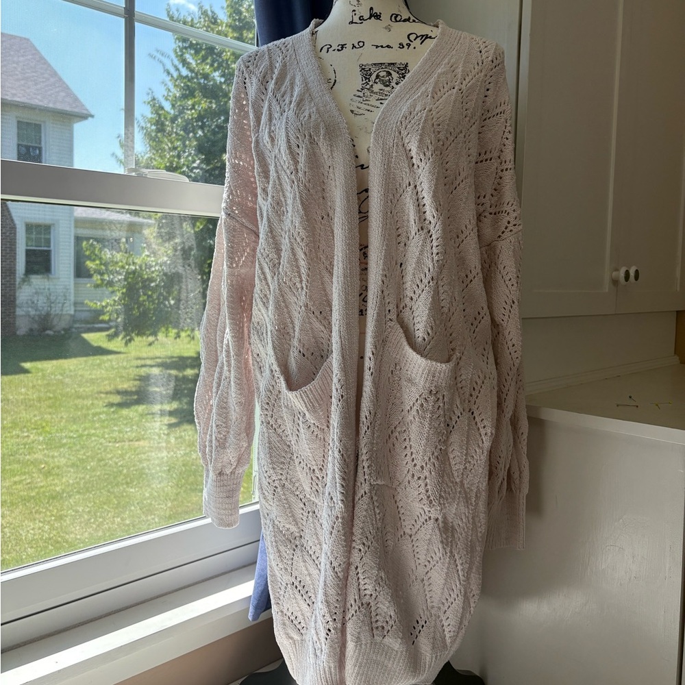 No Boundaries Cream Women's Cardigan